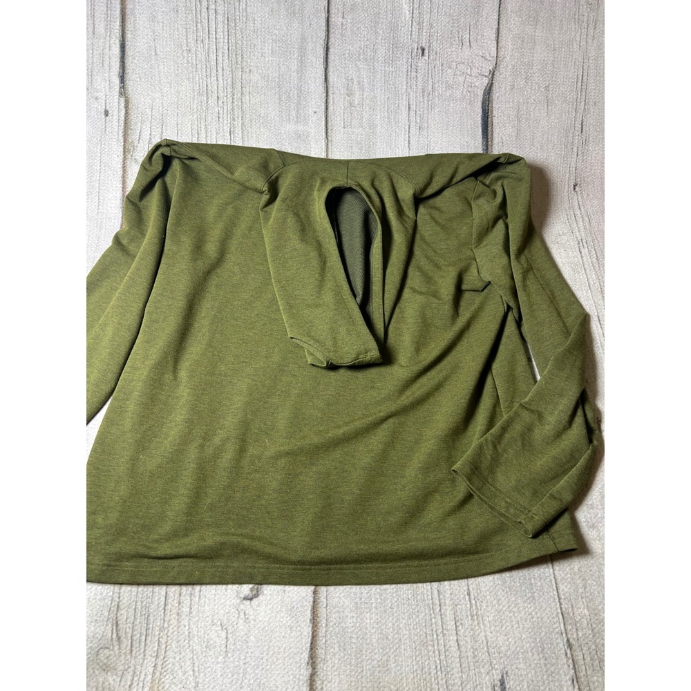 Xersion Hoodie‎ Mens XXL Olive Green Quick-Dri Athletic Gorpcore Minimalist - Picture 6 of 6